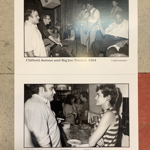 Bill Leissner Photo - Clifford Antone, Big Joe Turner, & Will Sexton - 1984