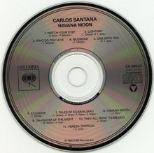 Load image into Gallery viewer, Carlos Santana : Havana Moon (CD, Album, RE)
