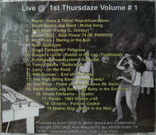 Load image into Gallery viewer, Various : Live At 1st Thursdaze - Volume 1 (CD)
