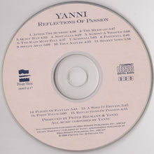 Load image into Gallery viewer, Yanni (2) : Reflections Of Passion (CD, Album, Comp)
