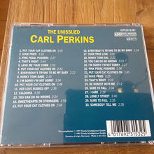 Load image into Gallery viewer, Carl Perkins : The Unissued Carl Perkins (CD, Comp, Mono)
