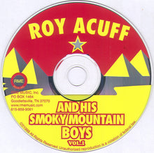 Load image into Gallery viewer, Roy Acuff And His Smoky Mountain Boys : The RC Cola Shows Vol. 1 (CD, Album)
