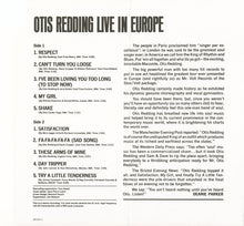 Load image into Gallery viewer, Otis Redding : Live In Europe (CD, Album, RE, RM)
