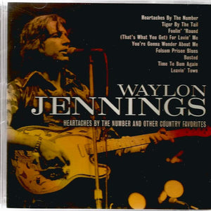 Waylon Jennings : Heartaches By The Number (CD, Comp, RE)