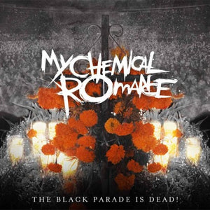 the album cover for My Chemical Romance - Black Parade Is Dead