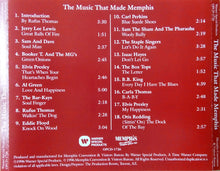 Load image into Gallery viewer, Various : The Music That Made Memphis (CD, Comp)
