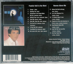 Frankie Valli : Frankie Valli Is The Word / Heaven Above Me (CD, Comp)