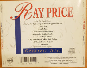 Ray Price : Greatest Hits  (CD, Comp)