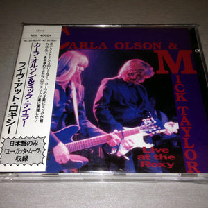 Carla Olson & Mick Taylor : Live At The Roxy (CD, Album, RE)