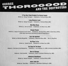 Load image into Gallery viewer, George Thorogood And The Destroyers* : Boogie People (CD, Album)
