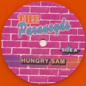 The Paranoyds : Hungry Sam / Trade Our Sins (7", Single, Ltd, Ora)