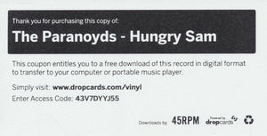 The Paranoyds : Hungry Sam / Trade Our Sins (7", Single, Ltd, Ora)