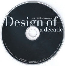 Load image into Gallery viewer, Janet Jackson : Design Of A Decade 1986 / 1996 (CD, Comp, Club, RE)
