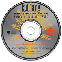 Load image into Gallery viewer, k.d. lang And The Reclines : Absolute Torch And Twang (CD, Album)
