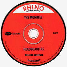 Load image into Gallery viewer, The Monkees : Headquarters (2xCD, Album, Mono, Dlx, RE, RM)
