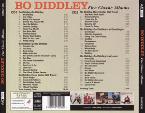 Bo Diddley : Five Classic Albums (2xCD, Comp, Mono)