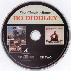 Bo Diddley : Five Classic Albums (2xCD, Comp, Mono)