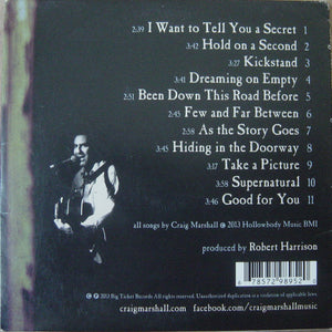 Craig Marshall : Hiding In The Doorway (CD, Album)