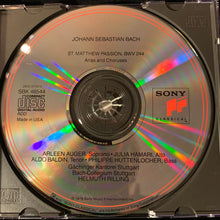 Load image into Gallery viewer, Johann Sebastian Bach / Arleen Auger • Julia Hamari • Aldo Baldin • Philippe Huttenlocher • Gächinger Kantorei Stuttgart • Bachcollegium Stuttgart • Helmuth Rilling : Matthäus-Passion BWV 244 - Arien Und Chöre (CD, RM, RP)

