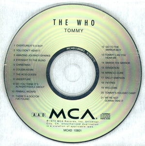 The Who : Tommy (CD, Album, RE, RM)