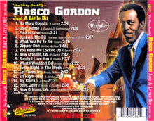 Load image into Gallery viewer, Rosco Gordon : The Very Best Of Rosco Gordon: Just A Little Bit (CD, Comp)
