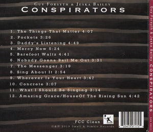 Guy Forsyth & Jeska Bailey : Conspirators (CD, Album)