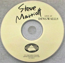 Load image into Gallery viewer, Steve Marriott : Live At Dingwalls (CD, Album)
