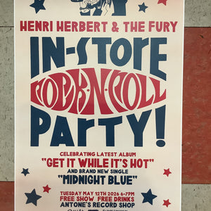 Henri Herbert & The Fury In-Store - 2026 (Poster)