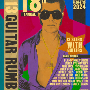 13 Guitar Rumble 2024 Poster