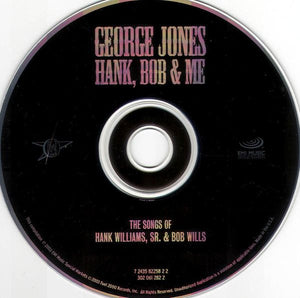 George Jones (2) : Hank, Bob & Me (CD, Comp)