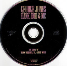 Load image into Gallery viewer, George Jones (2) : Hank, Bob &amp; Me (CD, Comp)
