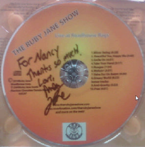 The Ruby Jane Show : Live At Roadhouse Rags (CD)