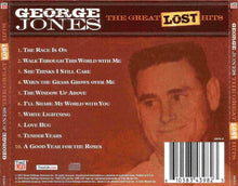 Load image into Gallery viewer, George Jones (2) : The Great Lost Hits (CD, Comp, RE)
