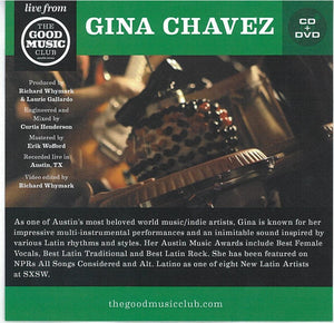 Gina Chavez : Live From The Good Music Club (CD, EP + DVD)