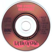 Load image into Gallery viewer, The Everly Brothers* : Lil' Bit Of Gold (CD, Mini, Comp)
