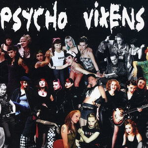 the album cover for Psycho Vixens - Psycho Vixens / Various