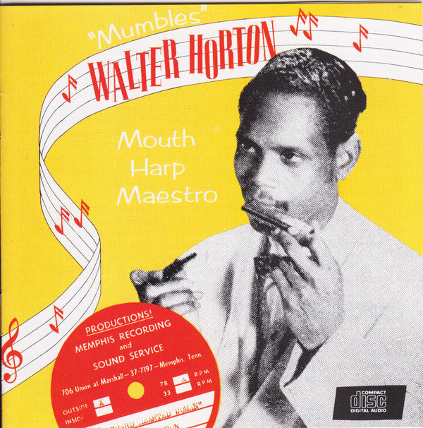 Walter Horton : Mouth Harp Maestro (CD, Comp)