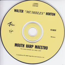 Load image into Gallery viewer, Walter Horton : Mouth Harp Maestro (CD, Comp)
