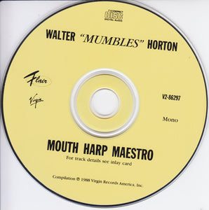 Walter Horton : Mouth Harp Maestro (CD, Comp)