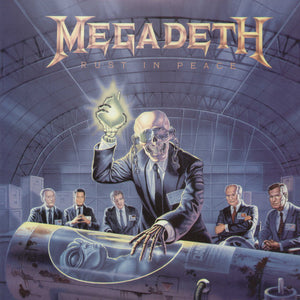 the album cover for Megadeth - Rust in Peace
