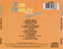 Load image into Gallery viewer, Bob Marley : Volume Two - Riding High (CD, Comp)
