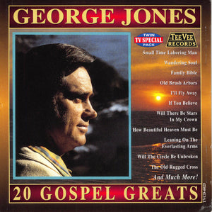 George Jones (2) : 20 Gospel Greats (CD, Comp)