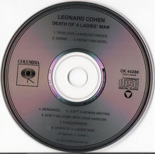 Load image into Gallery viewer, Leonard Cohen : Death Of A Ladies' Man (CD, Album, RE)
