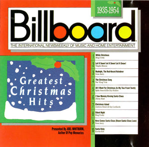 Various : Greatest Christmas Hits Billboard 1935-1954 (CD, Comp)