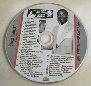 Various : 16 Classic Blues Songs From The 1920’s (Plus 6 Post War Rarities) Vol. 17 (CD, Comp, RM)