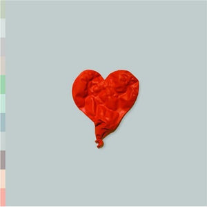 the album cover for Kanye West - 808s and Heartbreak