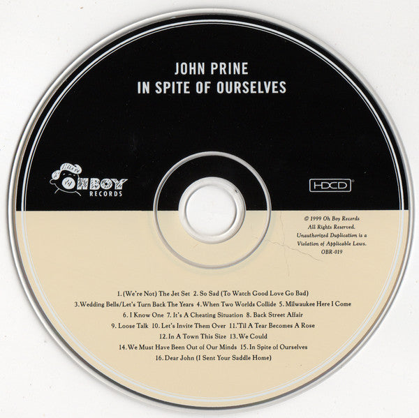 Buy John Prine : In Spite Of Ourselves (HDCD, Album) Online for a great ...