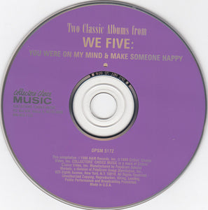 We Five : You Were On My Mind & Make Someone Happy (CD, Album, Comp)