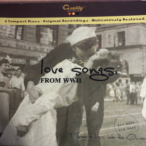Various : Love Songs From WWII (4xCD, Comp + Box)