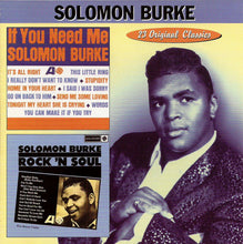 Load image into Gallery viewer, Solomon Burke : If You Need Me / Rock &#39;N Soul (CD, Comp)
